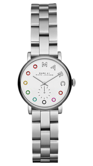  Shop Authentic Marc Jacobs Baker Dexter White Dial Silver Steel Strap Watch for Women - MBM3423 - Luxxuri