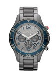  Shop Authentic Marc Jacobs Rock Chronograph Silver Dial Silver Steel Strap Watch for Men - MBM5028 - Luxxuri