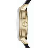  Shop Authentic Marc Jacobs Fergus White Dial Black Leather Strap Watch for Men - MBM5081 - Luxxuri