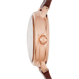  Shop Authentic Marc Jacobs Betty White Dial Brown Leather Strap Watch for Women - MJ1481 - Luxxuri