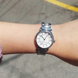  Shop Authentic Marc Jacobs Roxy White Dial Silver Steel Strap Watch for Women - MJ3525 - Luxxuri