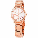  Shop Authentic Marc Jacobs Classic White Dial Rose Gold Steel Strap Watch for Women - MJ3592 - Luxxuri