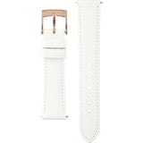  Shop Authentic Marc Jacobs Mandy White Dial White Leather Strap Watch for Women - MJ8678 - Luxxuri