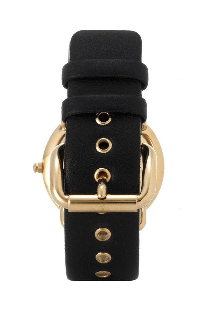  Shop Authentic Marc Jacobs Amy Black Dial Black Leather Strap Watch for Women - MBM1154 - Luxxuri