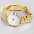  Shop Authentic Marc Jacobs Baker White Dial Gold Steel Strap Watch for Women - MBM3247 - Luxxuri