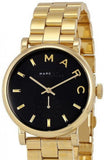  Shop Authentic Marc Jacobs Baker Black Dial Gold Steel Strap Watch for Women - MBM3355 - Luxxuri