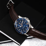  Shop Authentic Maserati Competizione Analog Blue Dial Brown Leather Strap Watch for Men - R8851100004 - Luxxuri