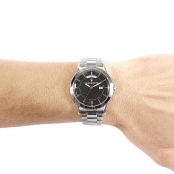  Shop Authentic Maserati Tradizione Black Dial Silver Steel Strap Watch For Men - R8853125002 - Luxxuri