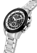  Shop Authentic Maserati Traguardo Chronograph Black Dial Silver Steel Strap Watch For Men - R8873612059 - Luxxuri