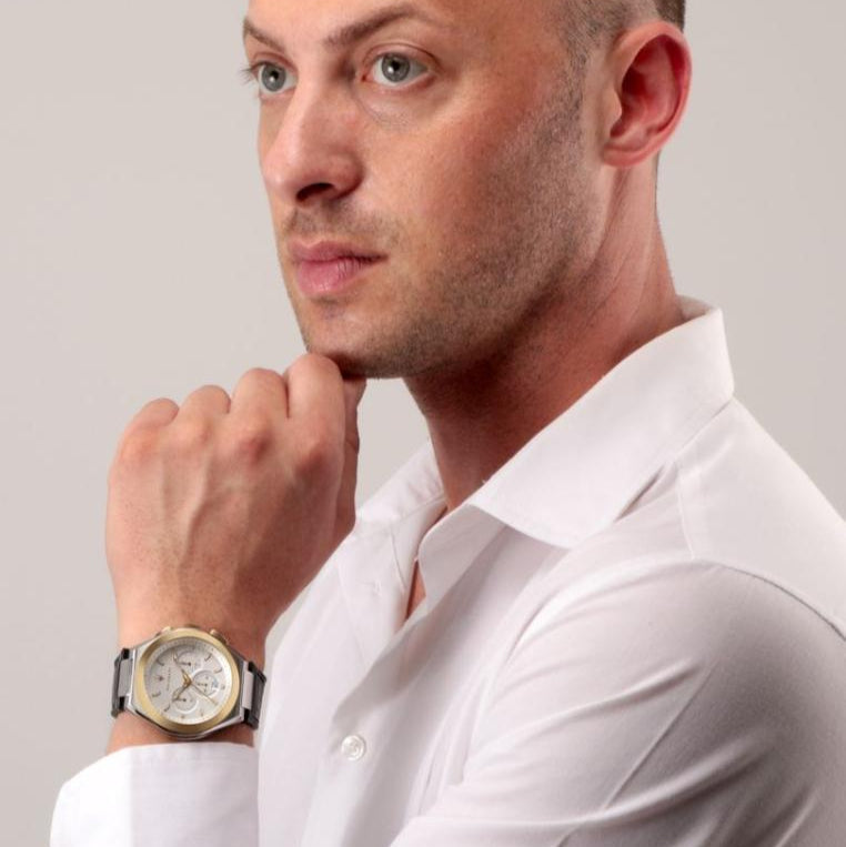  Shop Authentic Maserati Triconic Chronograph White Dial Black Leather Strap Watch For Men - R8871639004 - Luxxuri