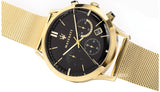  Shop Authentic Maserati Ricordo Chronograph Black Dial Stainless Steel Mesh Bracelet Watch For Men - R8873633003 - Luxxuri
