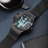  Shop Authentic Maserati Potenza Aqua Edition Black Dial Black Mesh Strap Watch For Men - R8853144002 - Luxxuri