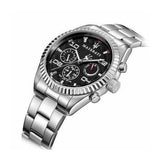  Shop Authentic Maserati Competizione Chronograph Black Dial Silver Steel Strap Watch For Men - R8853100012 - Luxxuri