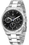  Shop Authentic Maserati Competizione Chronograph Quartz Black Dial Watch For Men - R8853100023 - Luxxuri