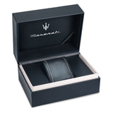  Shop Authentic Maserati Competizione Chronograph Blue Dial Black Steel Strap Watch For Men - R8873600005 - Luxxuri