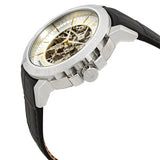  Shop Authentic Maserati Ingegno Automatic Black Skeleton Dial Black Leather Strap Watch For Men - R8821119002 - Luxxuri