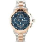  Shop Authentic Maserati Ingegno Chronograph Blue Dial Two Tone Steel Strap Watch for Men - R8873619002 - Luxxuri