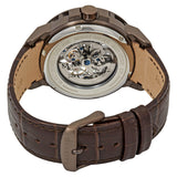  Shop Authentic Maserati Ingegno Automatic White Skeleton Dial Brown Leather Strap Watch For Men - R8821119003 - Luxxuri