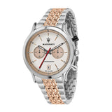  Shop Authentic Maserati Legend Chronograph 42mm Ivory Dial Stainless Steel Watch For Men - R8873638002 - Luxxuri