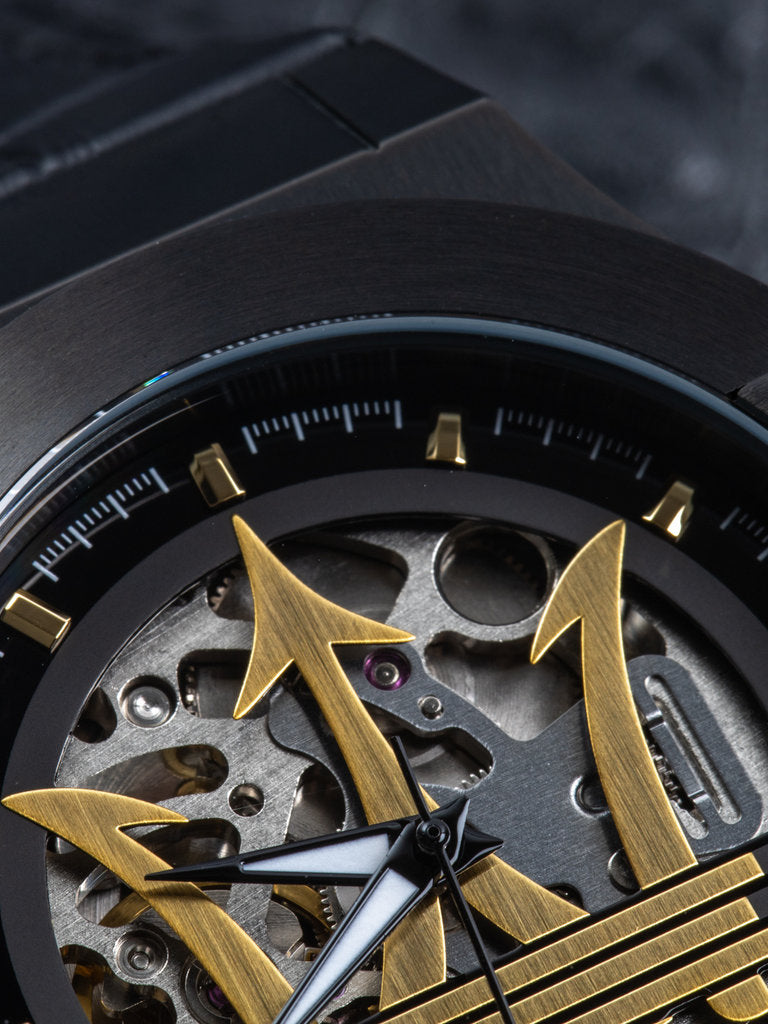  Shop Authentic Maserati Potenza Automatic Black Dial Black Leather Strap Watch For Men - R8821108036 - Luxxuri