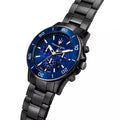  Shop Authentic Maserati Competizione Chronograph Blue Dial Black Steel Strap Watch For Men - R8873600005 - Luxxuri