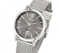  Shop Authentic Maserati Epoca Grey Dial Grey Mesh Bracelet Watch For Men - R8853118002 - Luxxuri