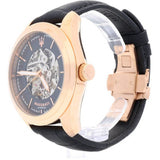  Shop Authentic Maserati Traguardo Automatic Black Skeleton Dial Black Leather Strap Watch For Men - R8821112001 - Luxxuri