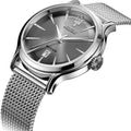  Shop Authentic Maserati Epoca Grey Dial Grey Mesh Bracelet Watch For Men - R8853118002 - Luxxuri