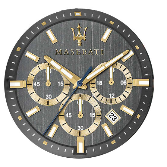  Shop Authentic Maserati Successo Chronograph Gray Dial Gray Steel Strap Watch For Men - R8873621007 - Luxxuri