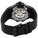  Shop Authentic Maserati Potenza Automatic Black Dial Black Leather Strap Watch For Men - R8821108036 - Luxxuri