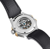  Shop Authentic Maserati Potenza Automatic Skeleton Dial Black Leather Strap Watch For Men - R8821108011 - Luxxuri