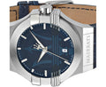  Shop Authentic Maserati Potenza Blue Dial Blue Leather Strap Watch For Men - R8851108015 - Luxxuri