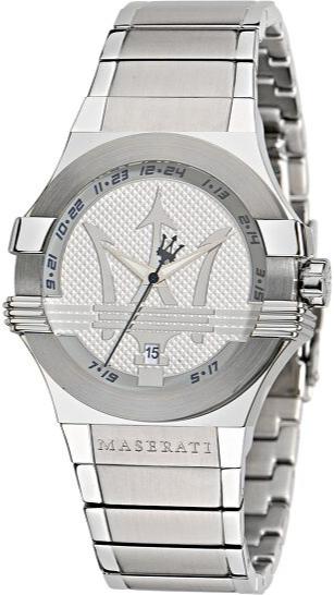  Shop Authentic Maserati Potenza Silver Dial Silver Steel Strap Watch For Men - R8853108002 - Luxxuri