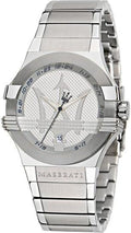  Shop Authentic Maserati Potenza Silver Dial Silver Steel Strap Watch For Men - R8853108002 - Luxxuri