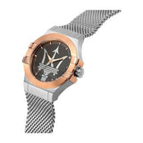  Shop Authentic Maserati Potenza Quartz Grey Dial Silver Mesh Bracelet Watch For Men - R8853108007 - Luxxuri