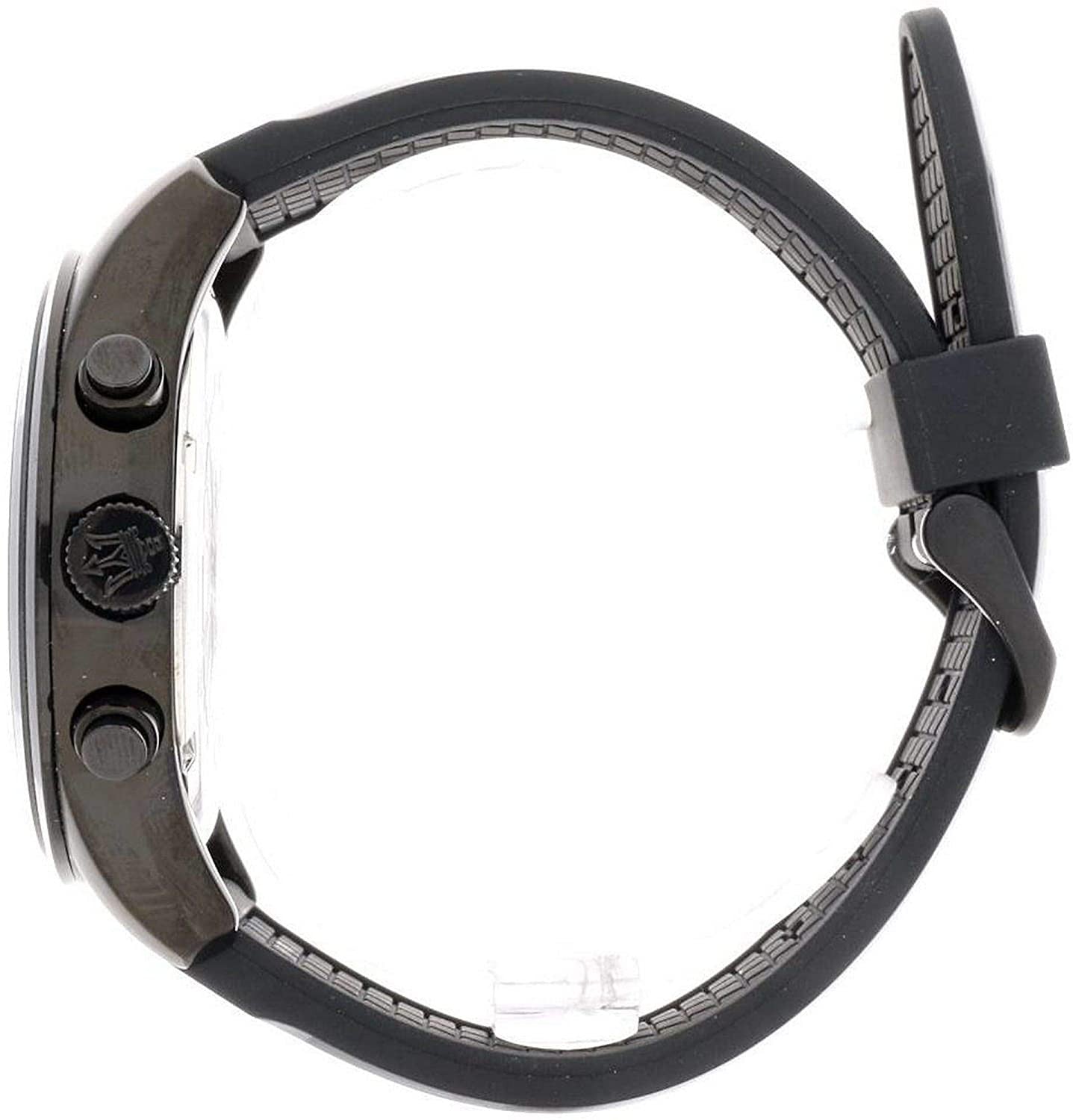  Shop Authentic Maserati Traguardo Chronograph Black Dial Black Rubber Strap Watch For Men - R8871612004 - Luxxuri