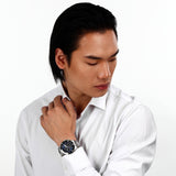  Shop Authentic Maserati Competizione Chronograph Blue Dial Silver Steel Strap Watch For Men - R8873600009 - Luxxuri