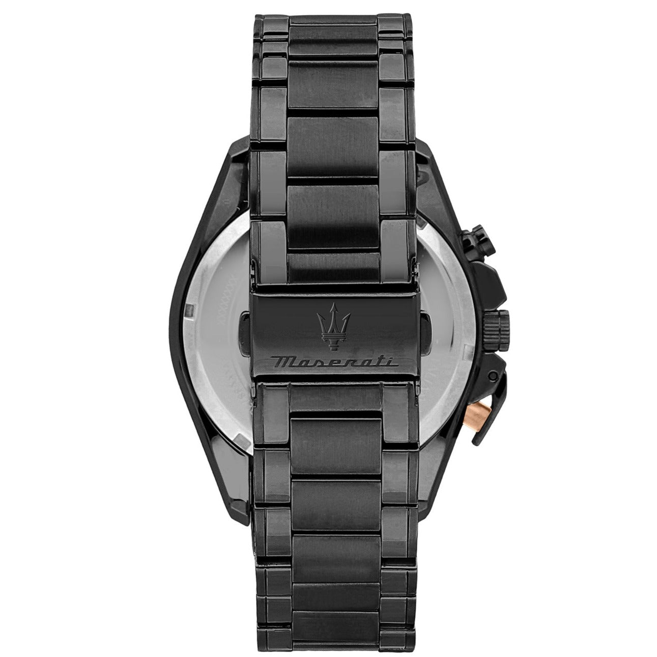  Shop Authentic Maserati Traguardo Chronograph Black Dial Black Steel Strap Watch For Men - R8873612048 - Luxxuri