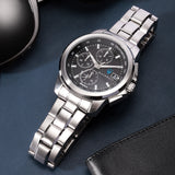  Shop Authentic Maserati Successo Solar Edition Black Dial Silver Steel Strap Watch For Men - R8873645003 - Luxxuri