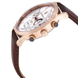  Shop Authentic Maserati Ricordo Chronograph Silver Dial Brown Leather Strap Watch For Men - R8871633002 - Luxxuri