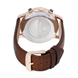  Shop Authentic Maserati Ricordo Chronograph Silver Dial Brown Leather Strap Watch For Men - R8871633002 - Luxxuri