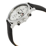  Shop Authentic Maserati Ricordo Silver Dial Black Leather Strap Watch For Men - R8871633001 - Luxxuri