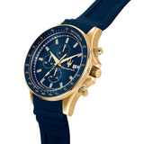 Shop Authentic Maserati SFIDA Chronograph Blue Dial Blue Rubber Strap Watch For Men - R8871640004 - Luxxuri