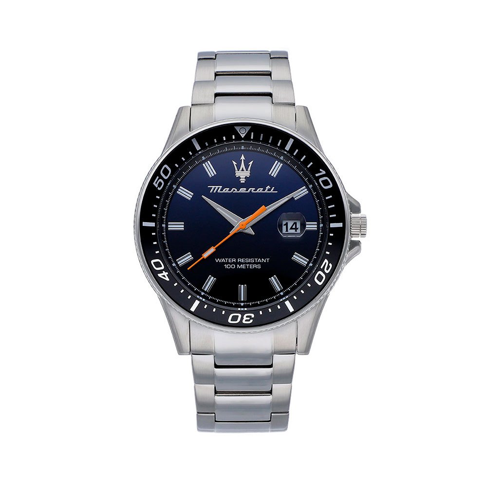  Shop Authentic Maserati SFIDA Quartz Bue Dial Stainless Steel Watch For Men - R8853140001 - Luxxuri