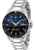  Shop Authentic Maserati SFIDA Quartz Bue Dial Stainless Steel Watch For Men - R8853140001 - Luxxuri