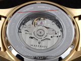  Shop Authentic Maserati SFIDA Black Dial Yellow Gold Toned Stainless Steel Watch For Men - R8823140003 - Luxxuri