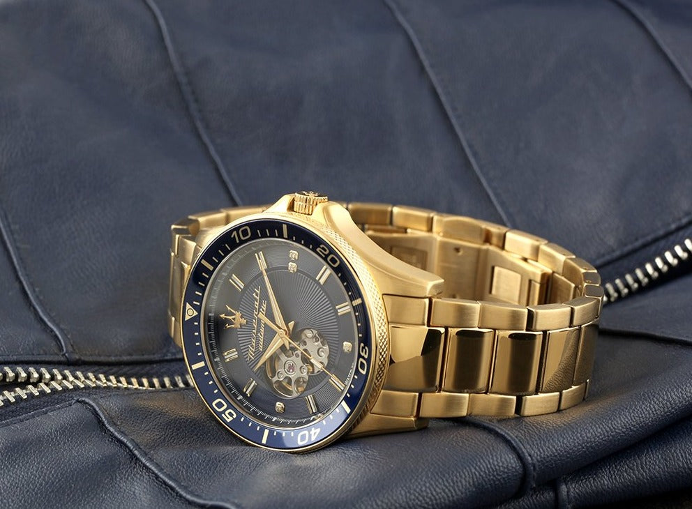  Shop Authentic Maserati SFIDA Automatic Diamond Dial Limited Edition Watch For Men - R8823140004 - Luxxuri