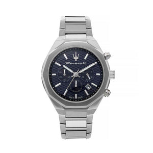  Shop Authentic Maserati Stile Blue Dial Silver Steel Strap Watch For Men - R8873642006 - Luxxuri