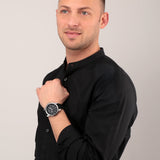  Shop Authentic Maserati Successo Chronoraph Black Dial Black Silicon Strap Watch For Men - R8871621014 - Luxxuri