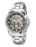  Shop Authentic Maserati Successo Chronograph Silver Dial Silver Steel Strap Watch For Men - R8873621004 - Luxxuri
